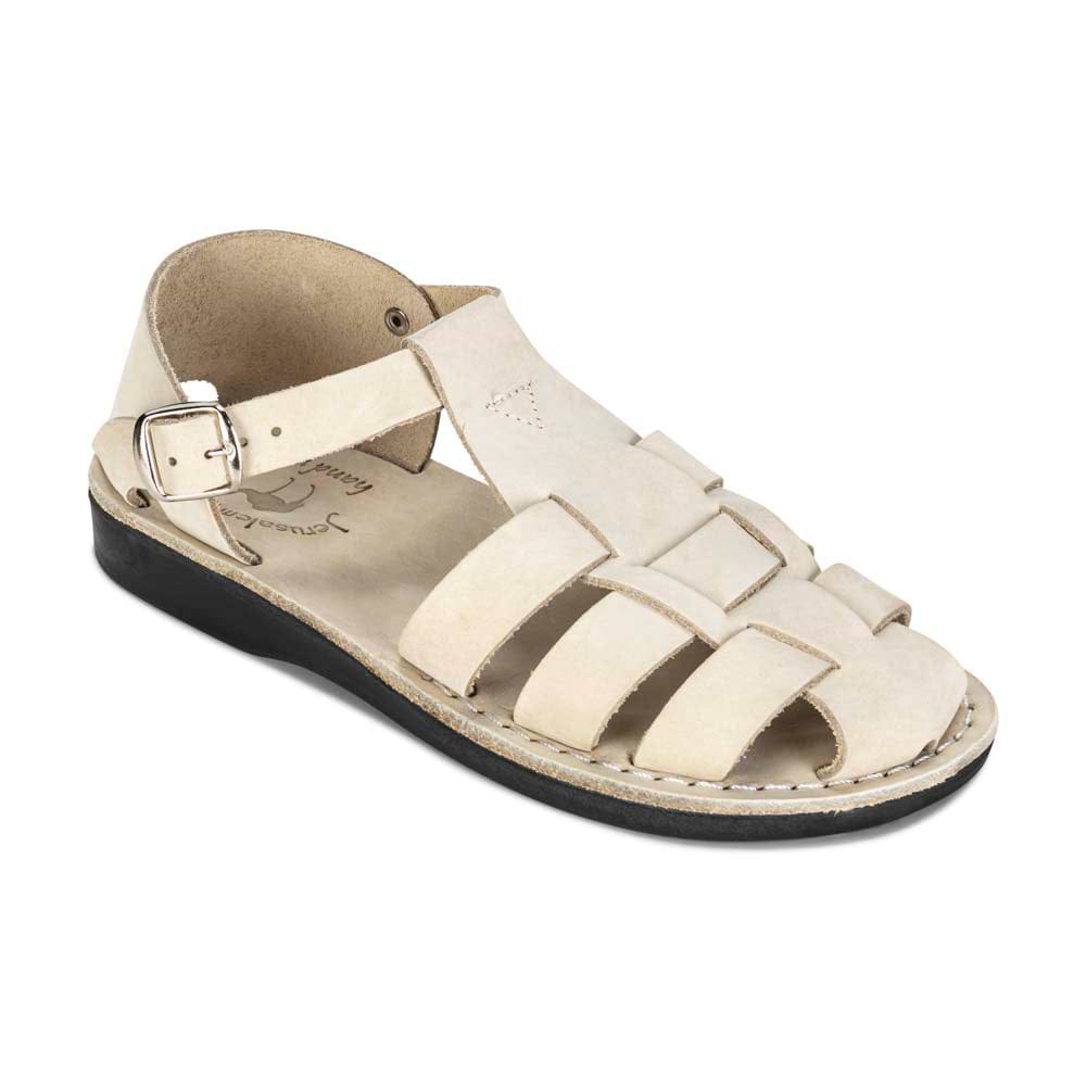 Daniel White Nubuck - Leather Fisherman Sport Sandal - front view