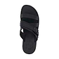 Jason brown, handmade leather sandals, up view