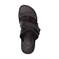 Jason brown, handmade leather slide sandals - Up View