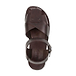 Kai Brown Leather Sandal - Top View