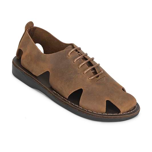 River style color oiled brown - front view