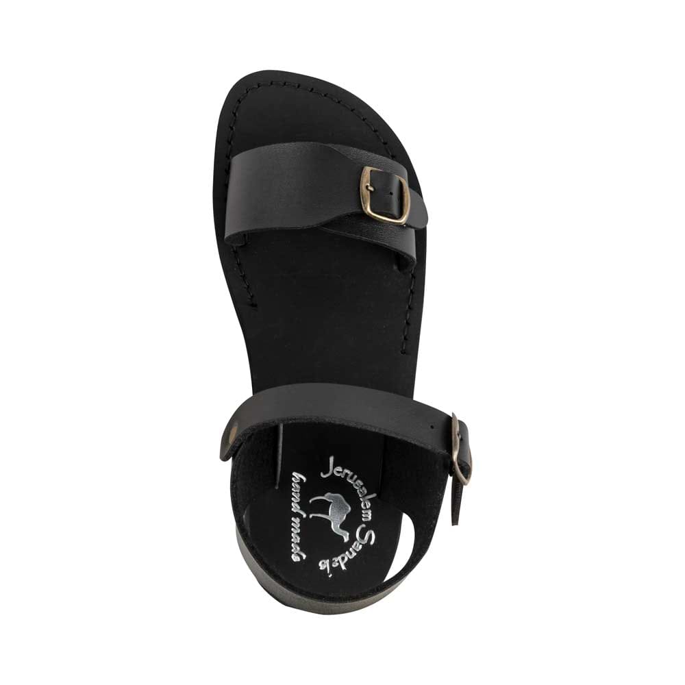 The Original - Vegan leather Sandal | Black up view
