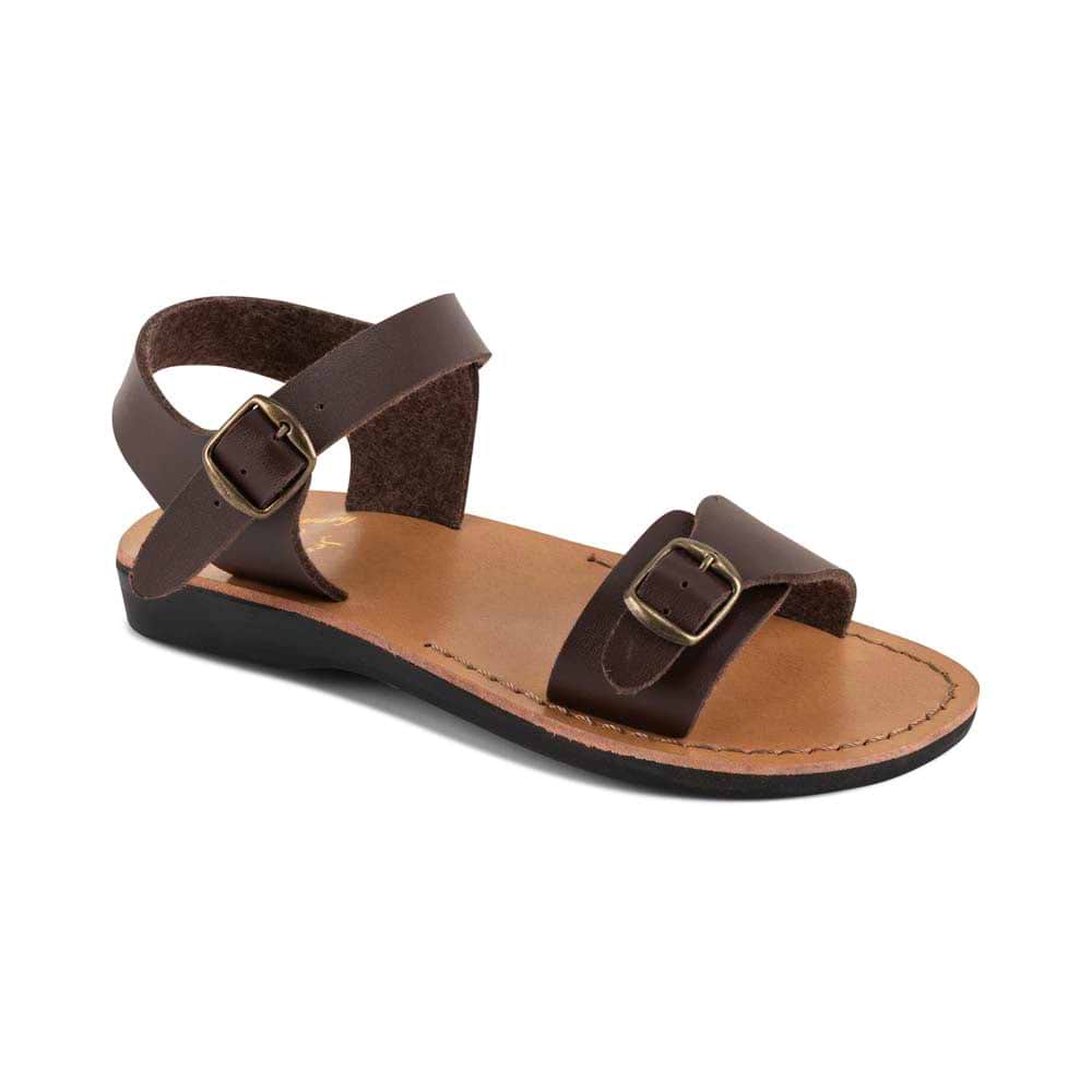 The Original - Vegan leather Sandal | Brown front view