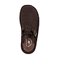 Sawyer Brown Nubuck Closed Toe Leather Sandal - Top View