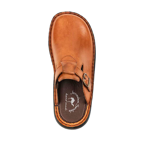 Sawyer Honey Closed Toe  Leather sandal - Top View