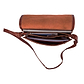  Messenger Bag brown, handmade leather bag - Inside View