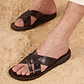 Jerusalem Sandals-Mens-Jesse-Brown