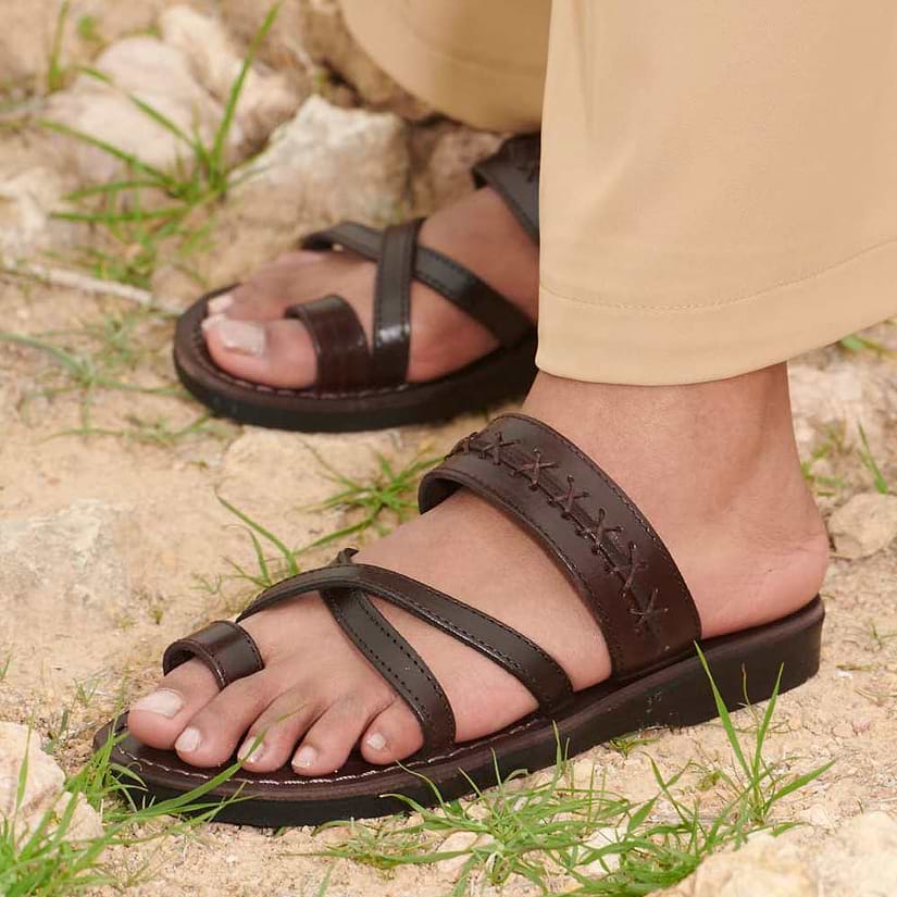 Jerusalem Sandals - Womens - Rachel - Brown
