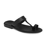 Ara -  Braided Leather Sandal | Black