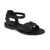 Chloe - Leather Adjustable Sandal | Black