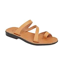 Noah - Leather Slide On Sandal | Tan