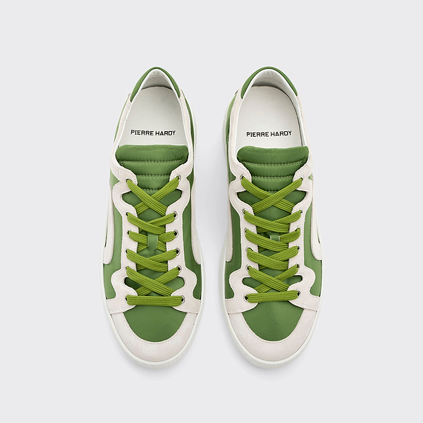 ALPHA sneakers for men in white leather — PIERRE HARDY