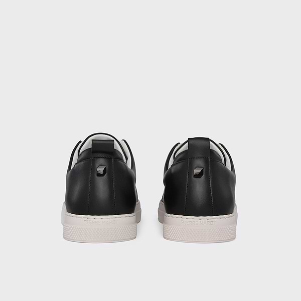 SLIDER sneakers for women in black leather — PIERRE HARDY