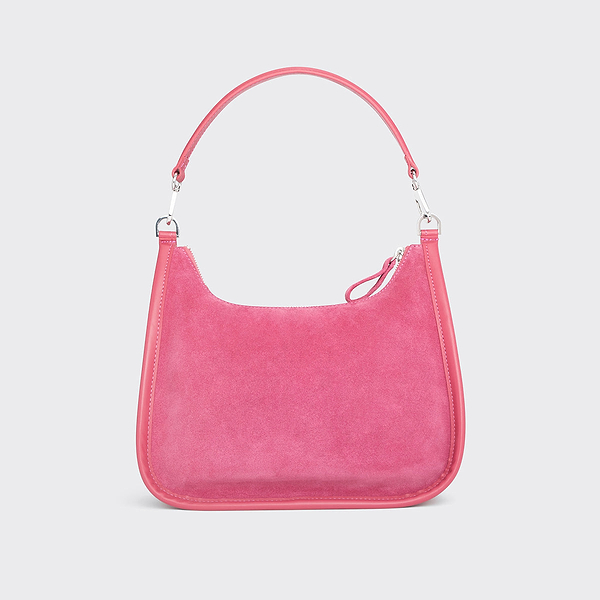 ALPHA DAY bag for women in green suede — PIERRE HARDY