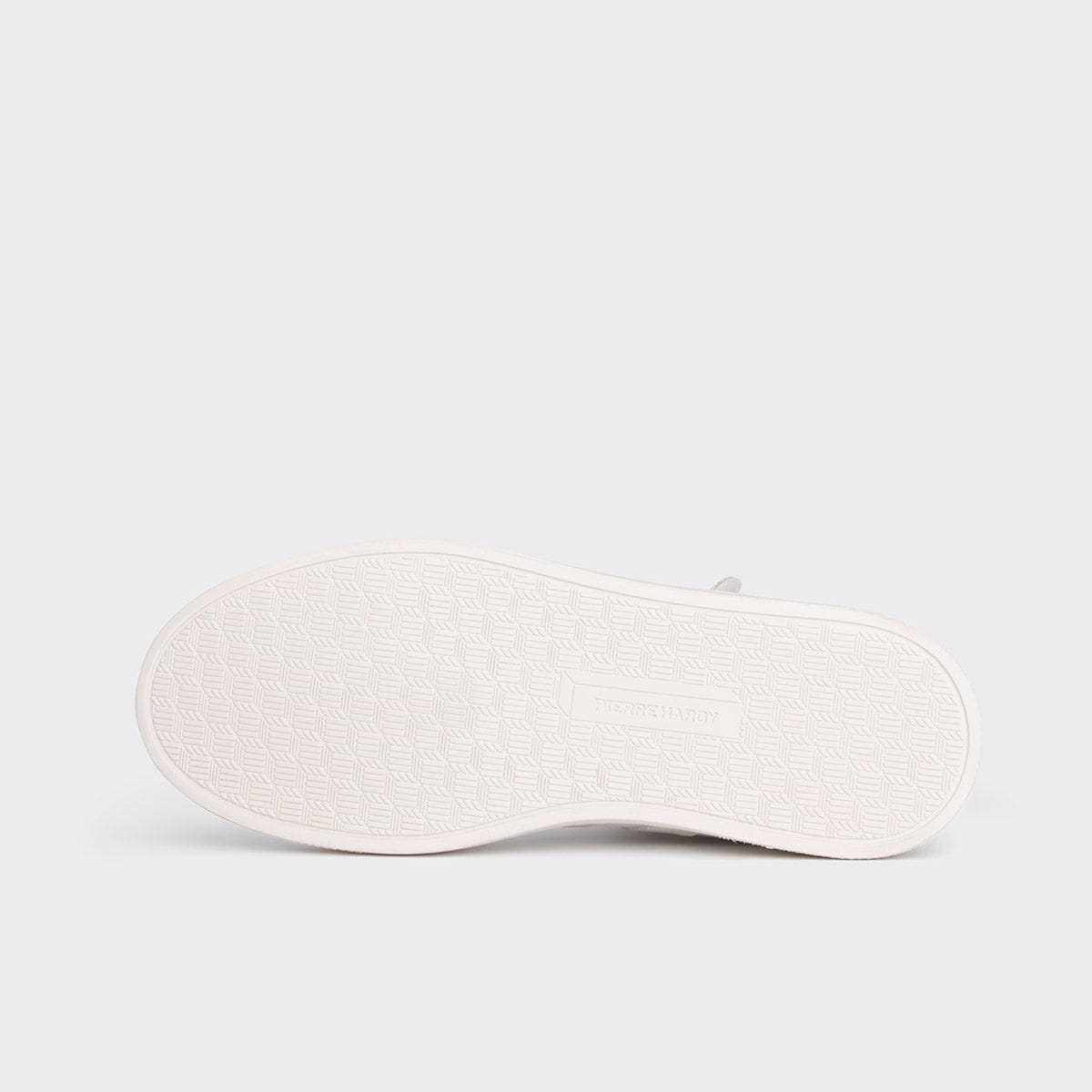 Pierre Hardy BASKETS MONTANTES 012, cuir de veau blanc, vue 7