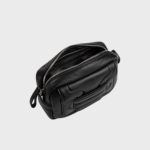 Pierre Hardy SAC ALPHA BOX PAD, cuir d'agneau noir, vue 2