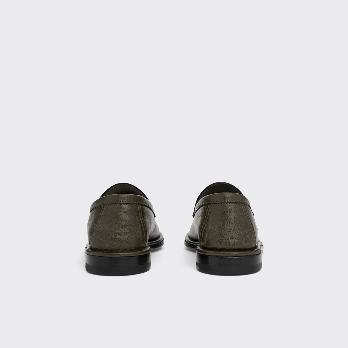 Pierre Hardy MOCASSIN NOTO, mocassin souple doublé en cuir de chevreau kaki, vue 4
