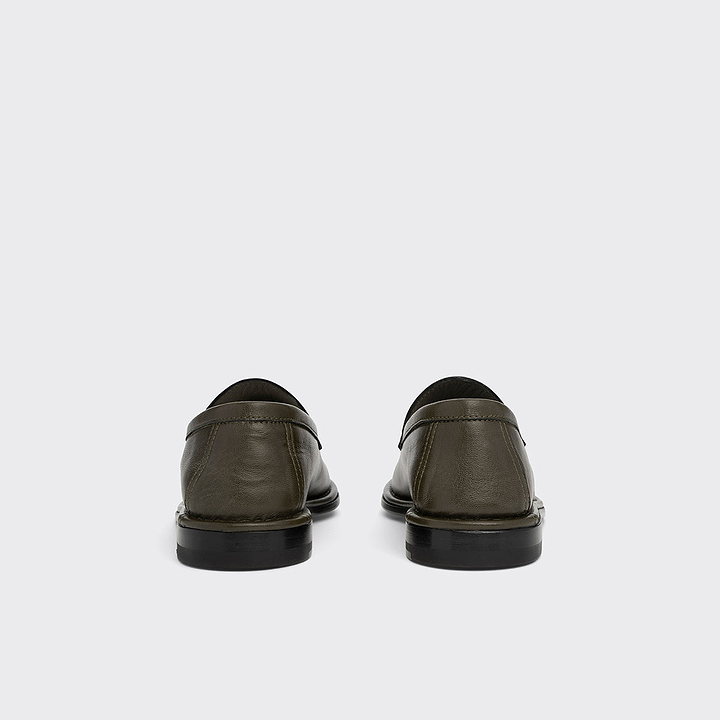 Pierre Hardy MOCASSIN NOTO, mocassin souple doublé en cuir de chevreau kaki, vue 4
