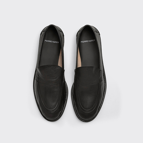 Pierre Hardy MOCASSIN NOTO, mocassin souple en cuir de kangourou noir, vue 2
