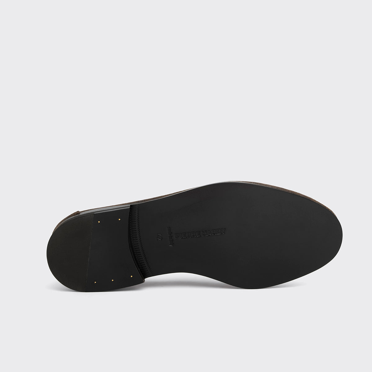 Pierre Hardy MOCASSIN NOTO, mocassin souple doublé en cuir de veau brut huilé tabac brun, vue 4