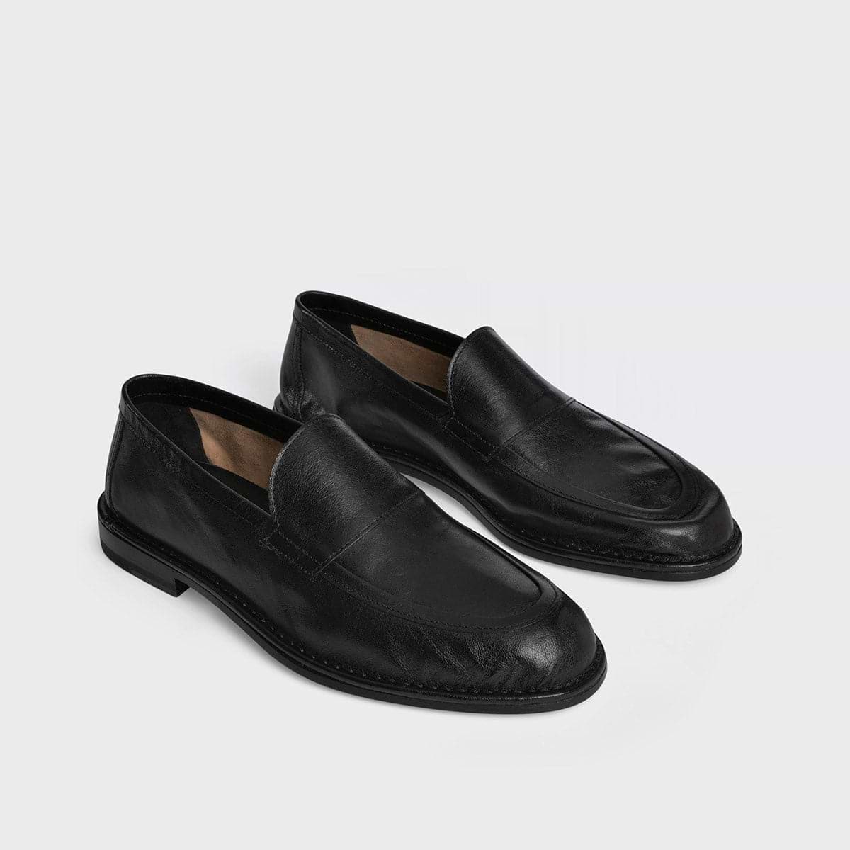 Pierre Hardy MOCASSIN NOTO, mocassin souple en cuir de kangourou noir, vue 4