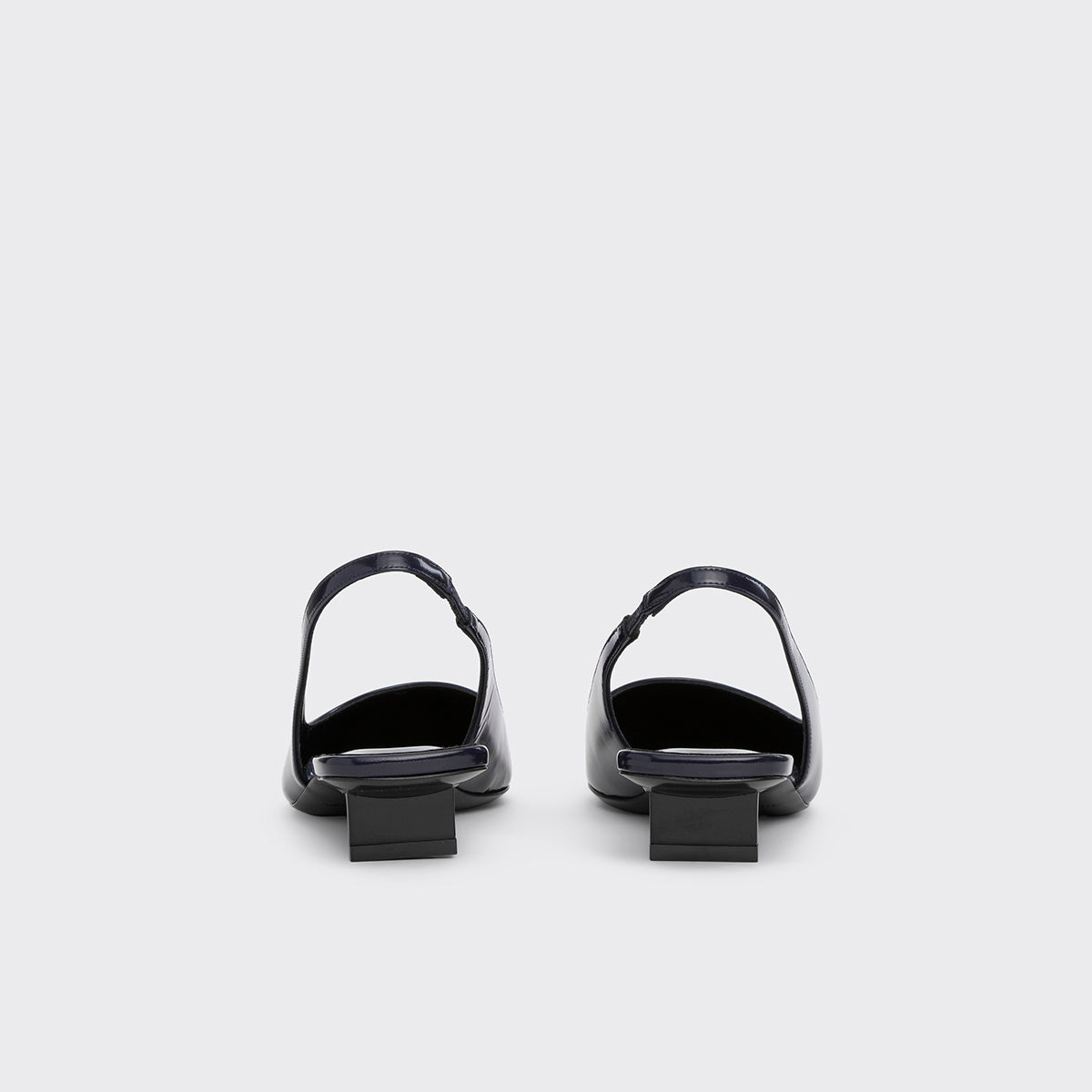 Pierre Hardy ESCARPIN SLINGBACK STELLA, cuir d'agneau verni bleu marine, vue 6