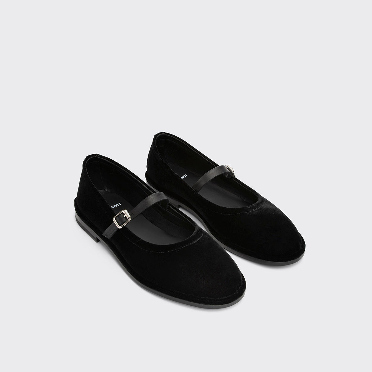 Pierre Hardy BALLERINE TRISH, cuir d'agneau et velours noir, vue 6