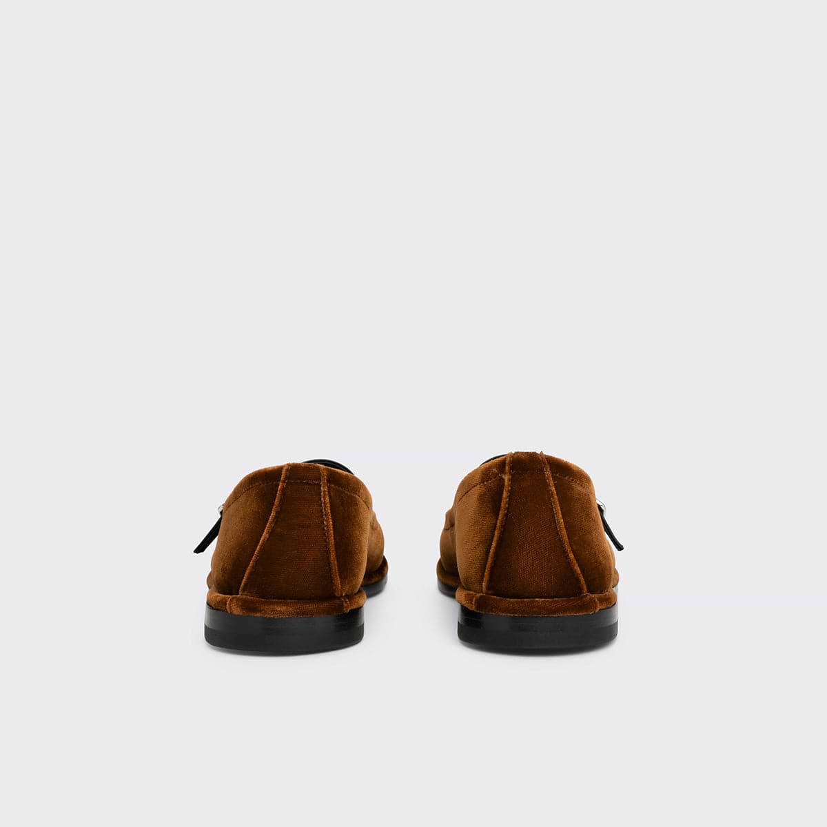 Pierre Hardy BALLERINE TRISH, cuir d'agneau noir et velours camel, vue 5