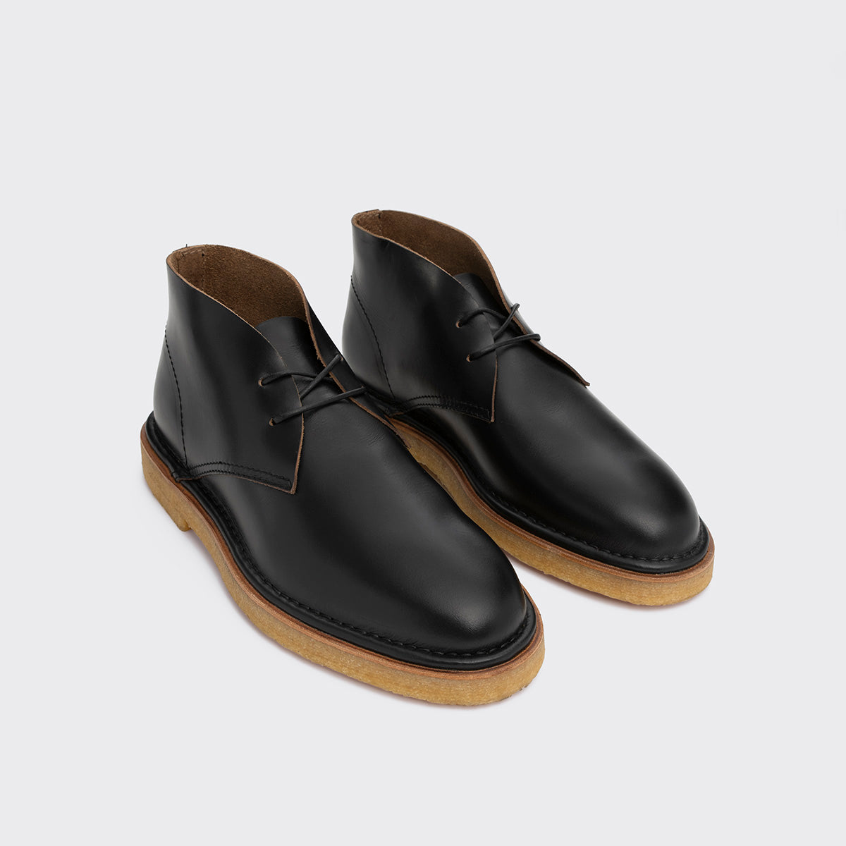 Pierre Hardy DESERT BOOTS ANTOINE, cuir de veau noir, vue 5