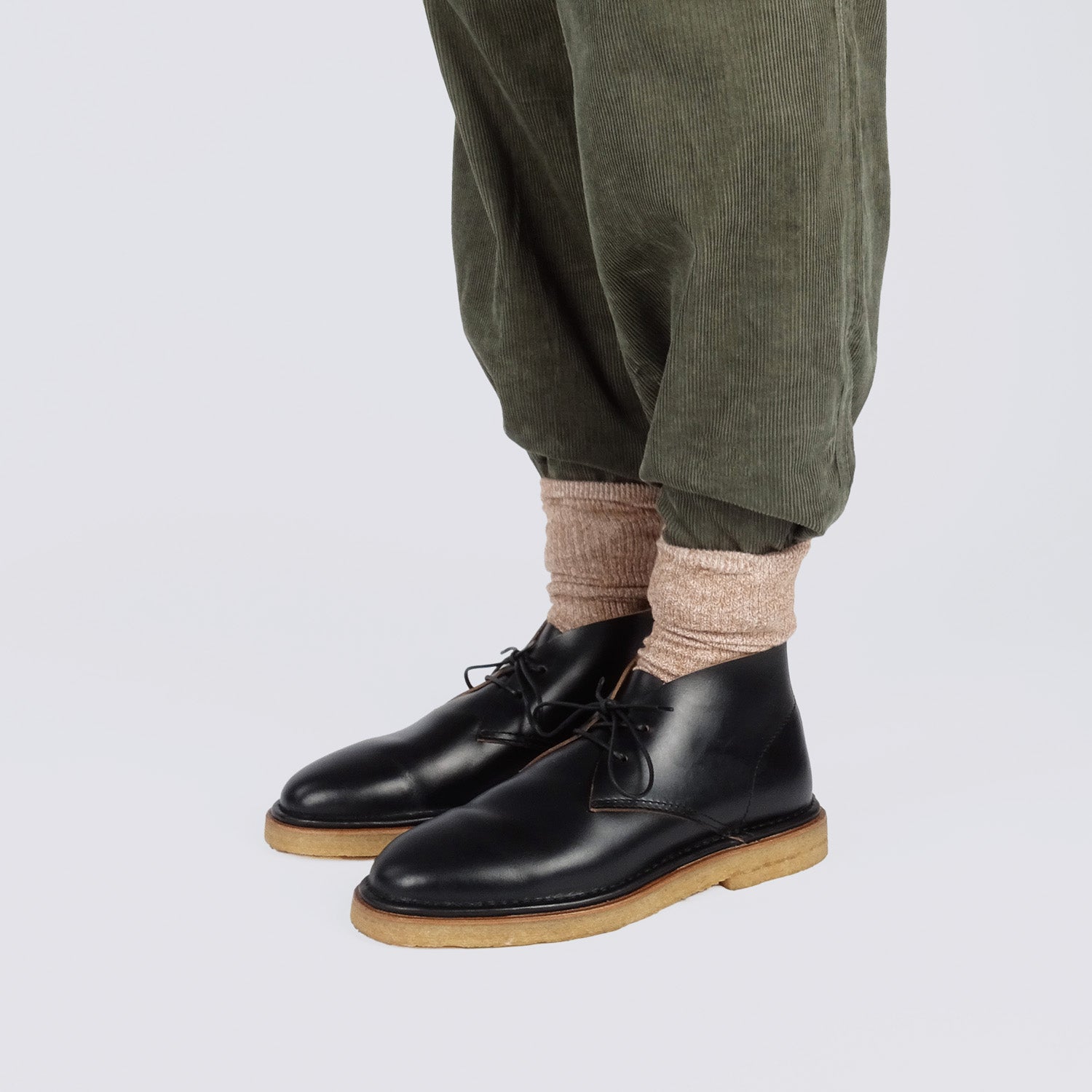 Pierre Hardy DESERT BOOTS ANTOINE, cuir de veau noir, vue 4
