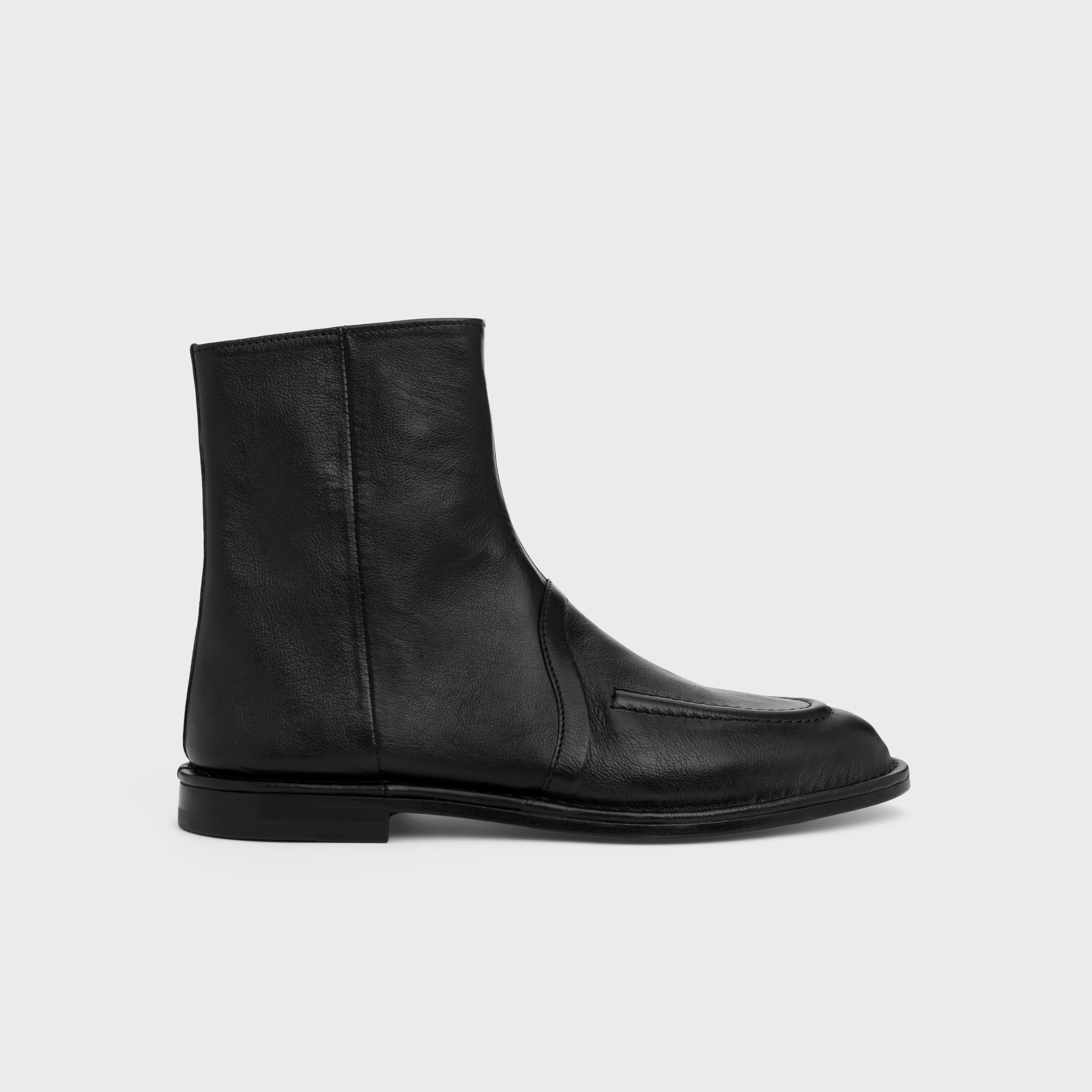 Pierre Hardy NOTO BOOTS, black kangaroo leather
