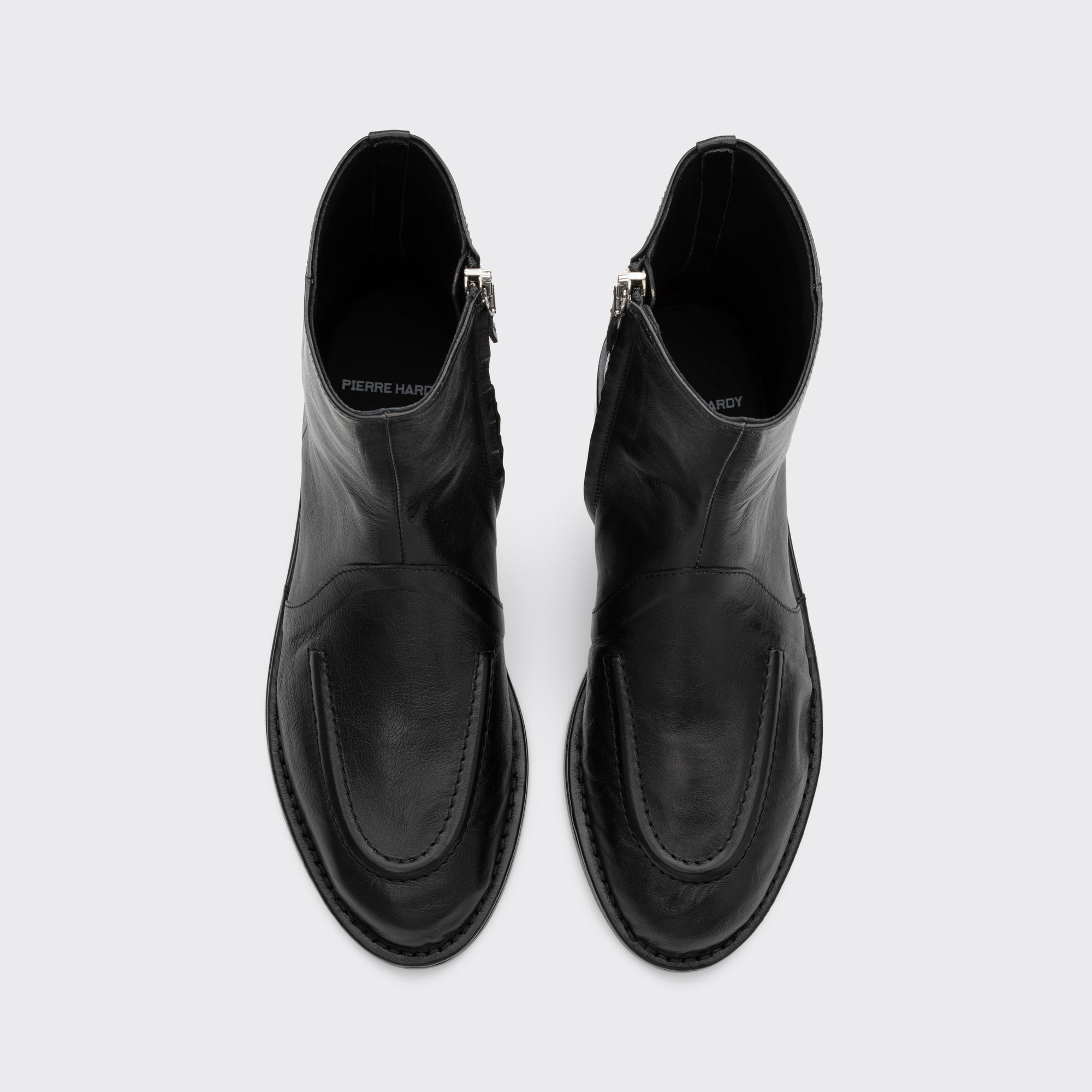 Pierre Hardy NOTO BOOTS, black kangaroo leather, vue 2