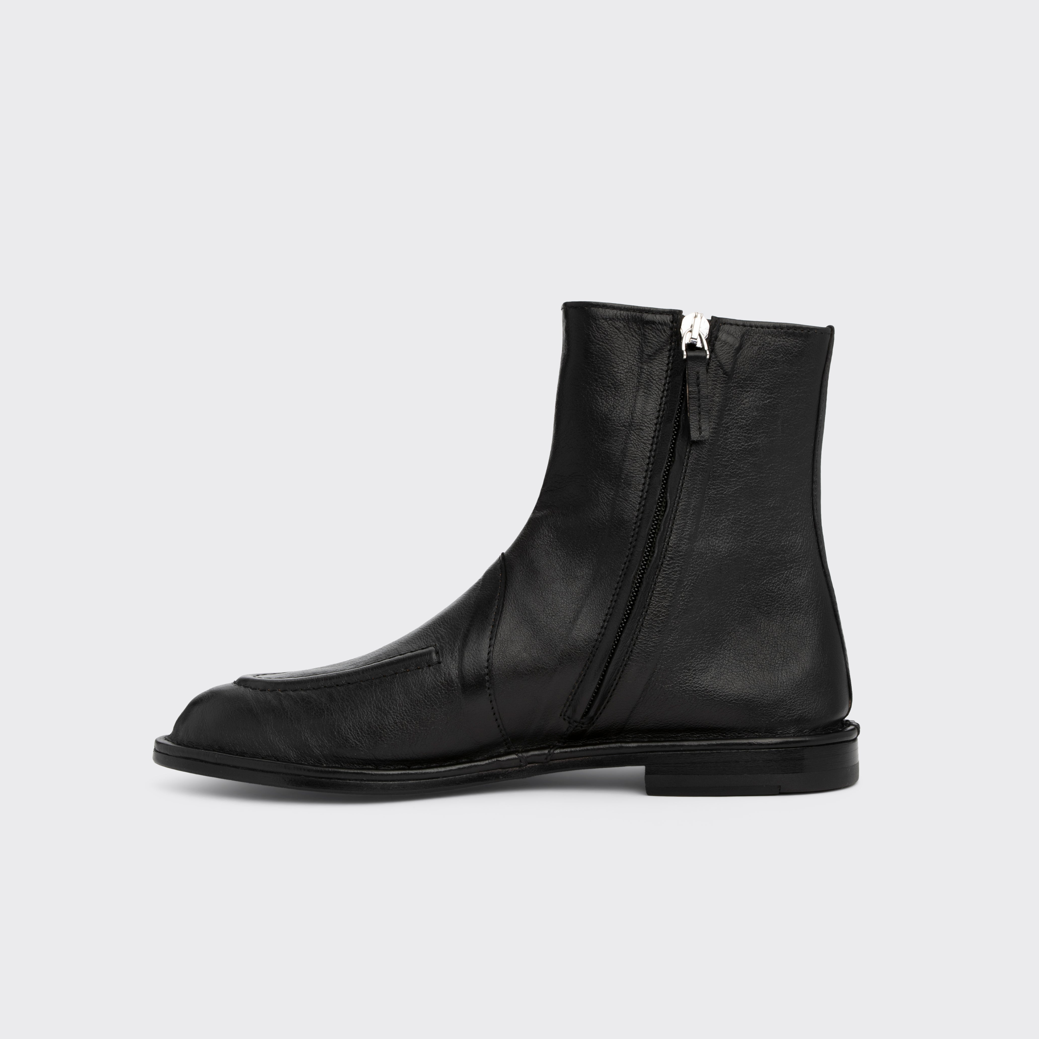 Pierre Hardy NOTO BOOTS, black kangaroo leather, vue 6