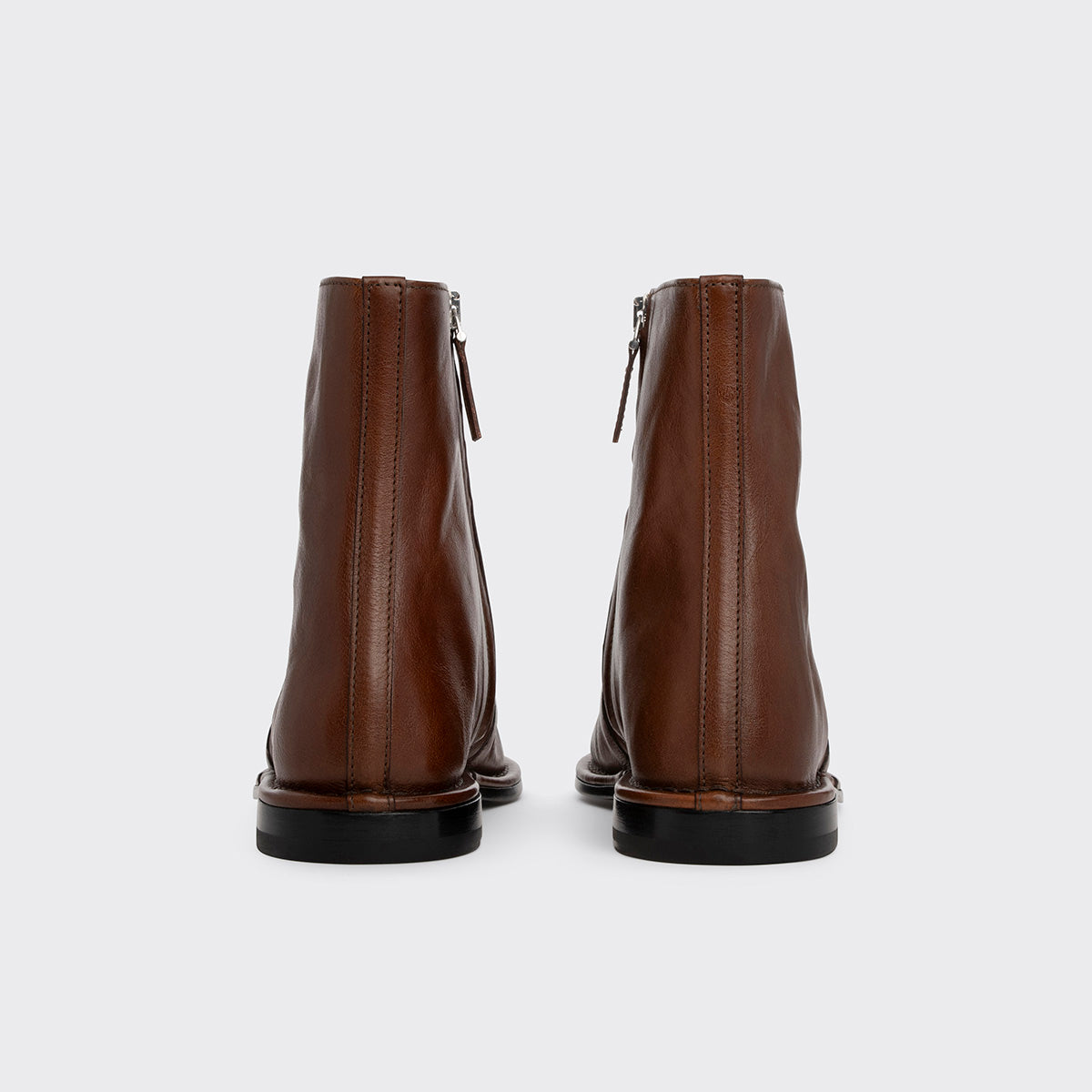 Pierre Hardy BOTTINES NOTO, cuir de kangourou camel, vue 6