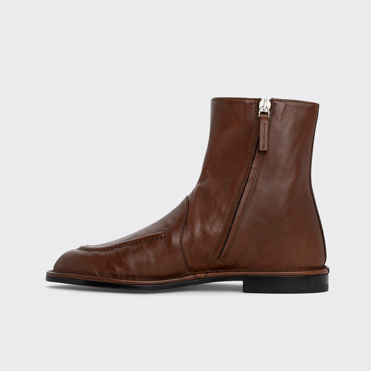 Pierre Hardy BOTTINES NOTO, cuir de kangourou camel, vue 7