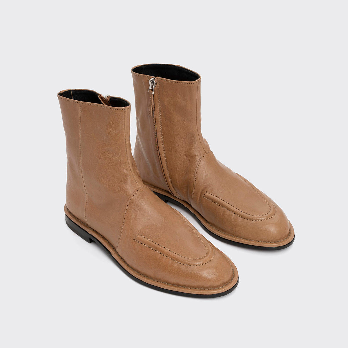 Pierre Hardy BOTTINES NOTO, cuir de kangourou sable, vue 7