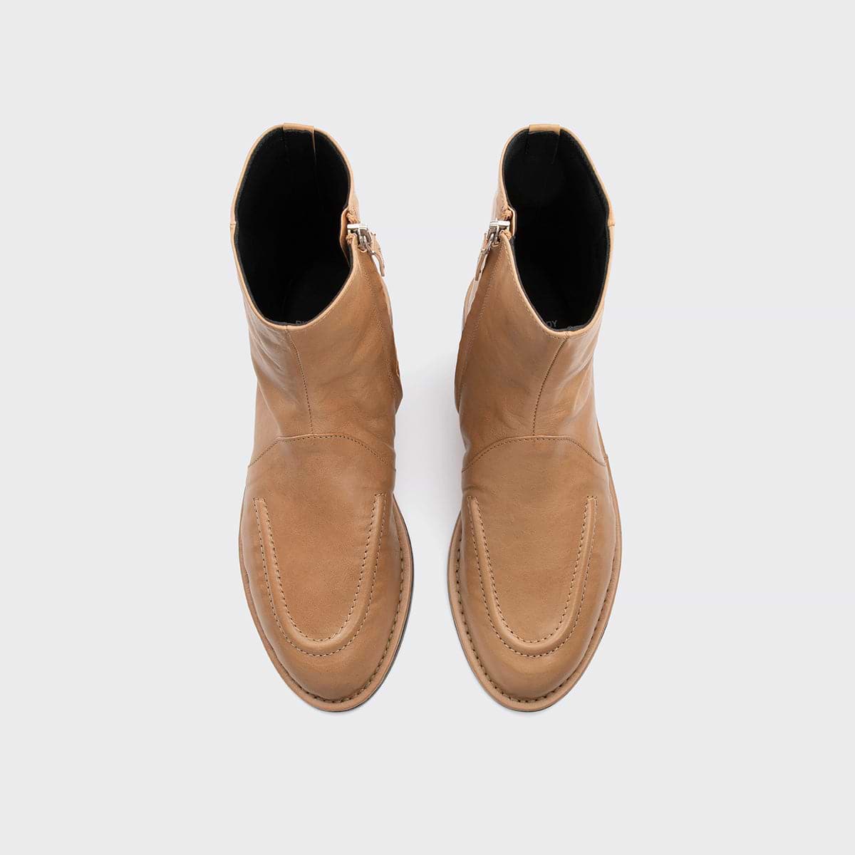 Pierre Hardy BOTTINES NOTO, cuir de kangourou sable, vue 3