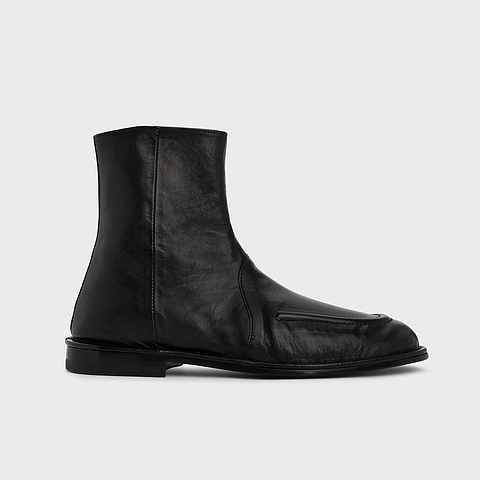 Pierre Hardy BOTTINES NOTO, cuir de kangourou noir