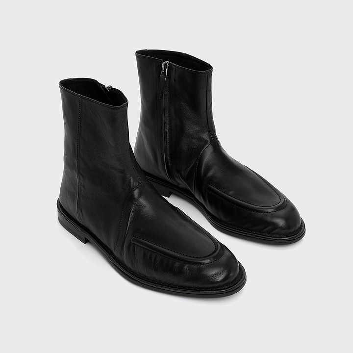 Pierre Hardy BOTTINES NOTO, cuir de kangourou noir, vue 5