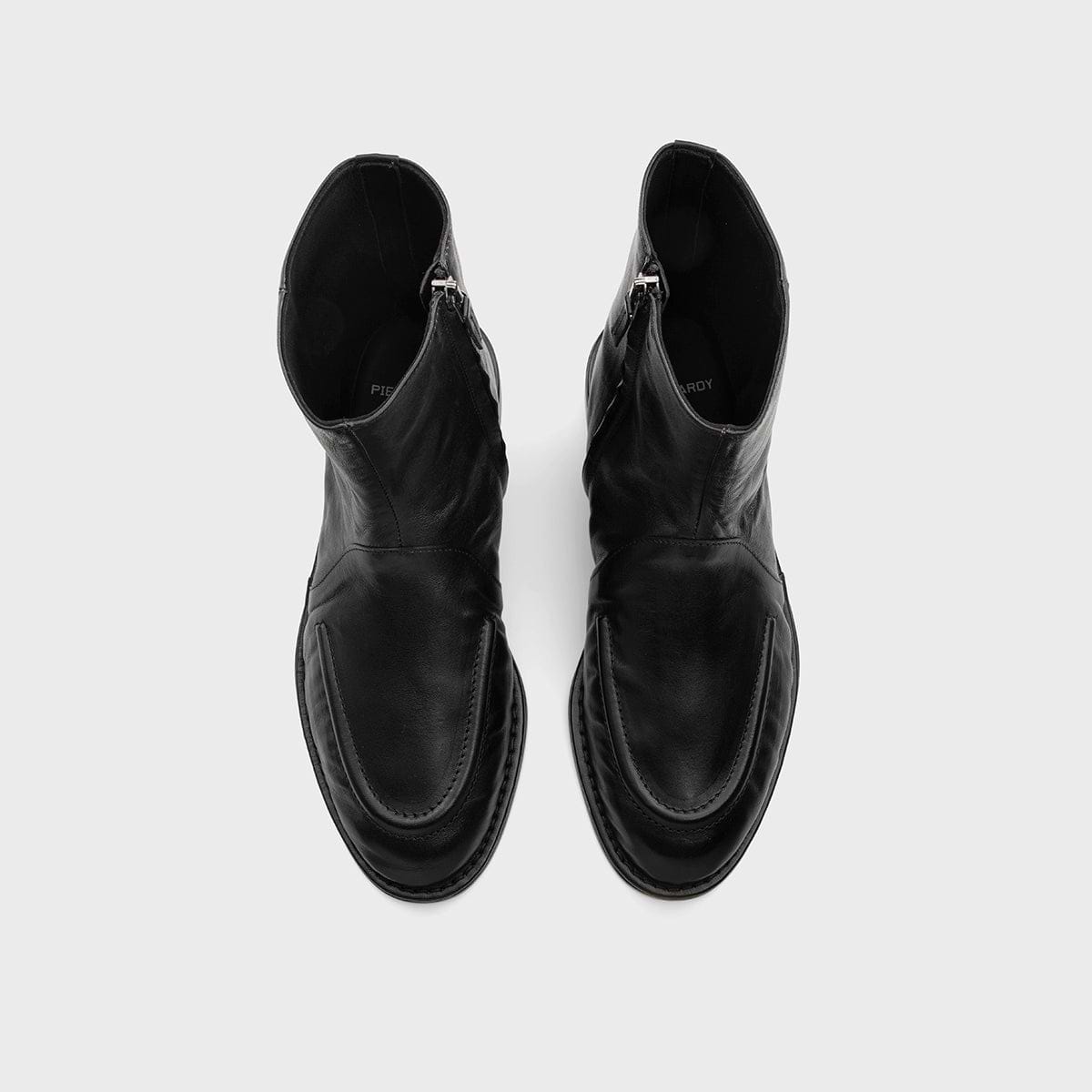Pierre Hardy BOTTINES NOTO, cuir de kangourou noir, vue 2