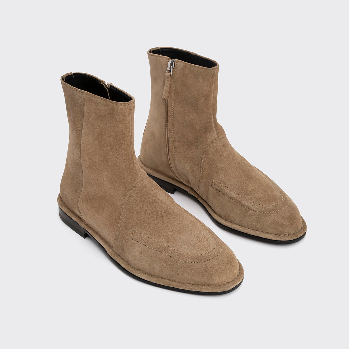 Pierre Hardy BOTTINES NOTO, veau velours sable, vue 5