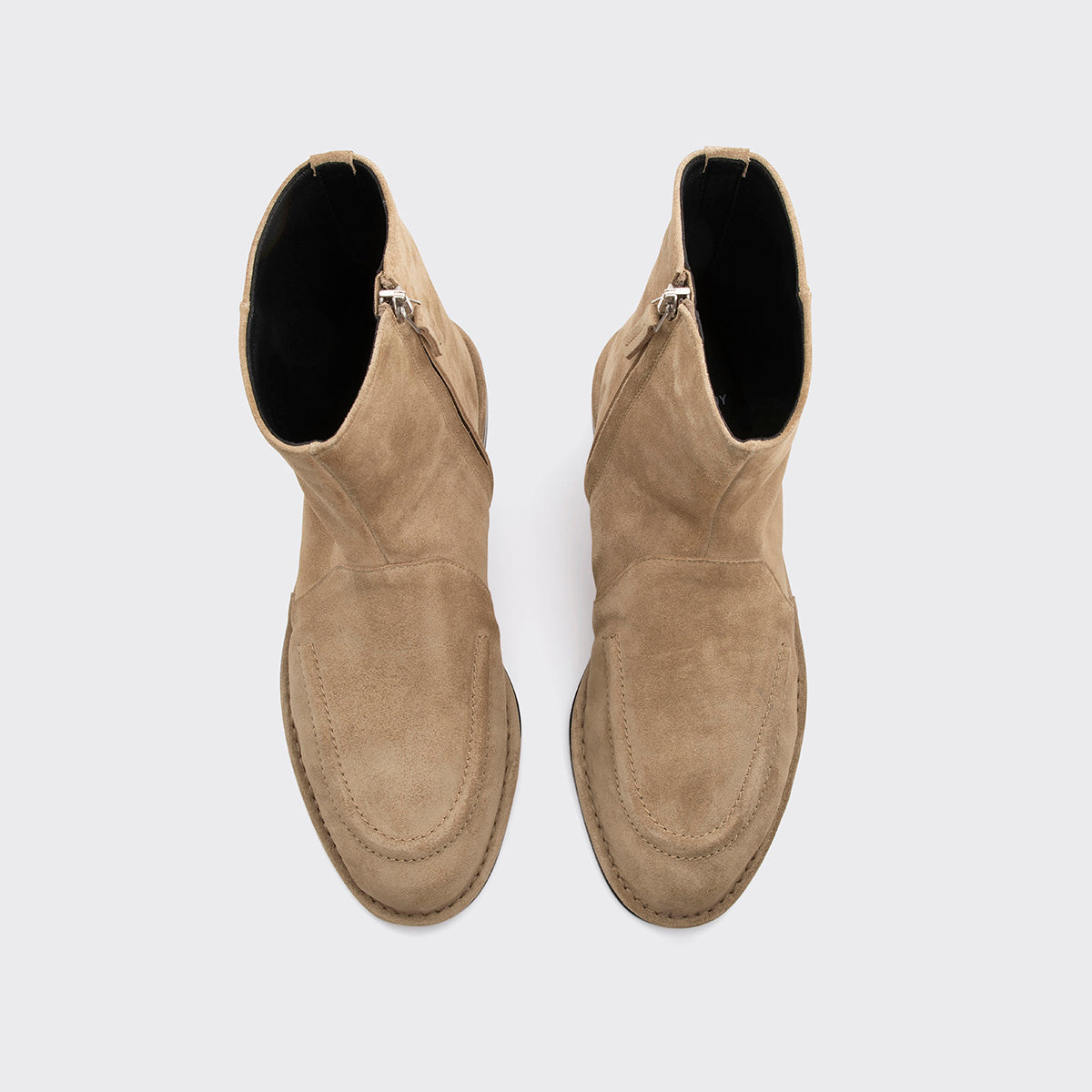 Pierre Hardy BOTTINES NOTO, veau velours sable, vue 2