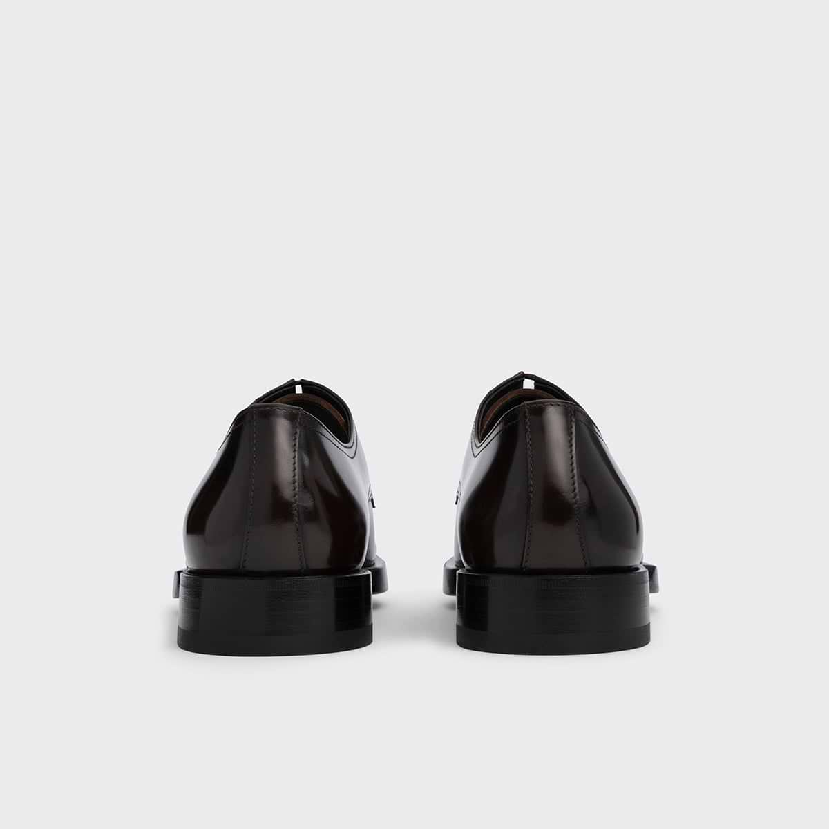 Pierre Hardy DERBY RALPH, cuir de veau verni marron, vue 6