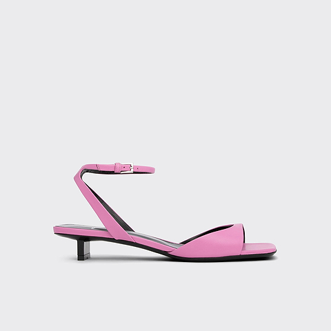 Pierre Hardy STELLA SANDAL, pink kidskin