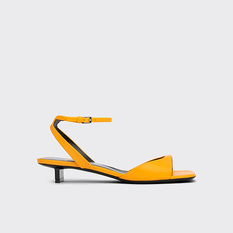 Pierre Hardy SANDALE STELLA, cuir de chevreau mandarine