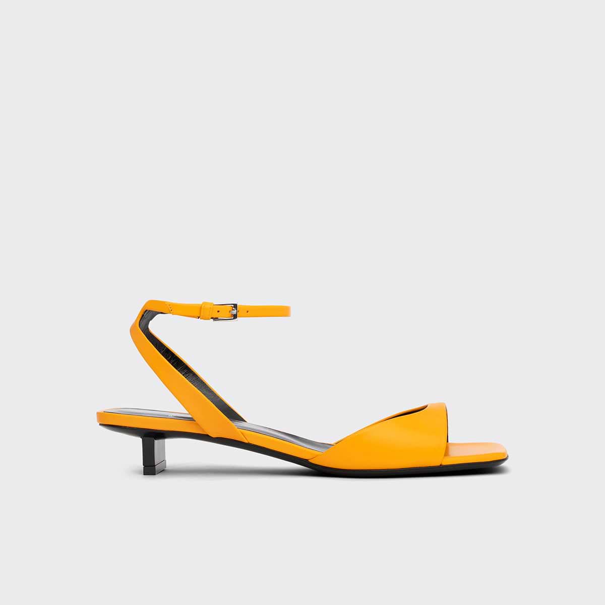 Pierre Hardy SANDALE STELLA, cuir de chevreau mandarine