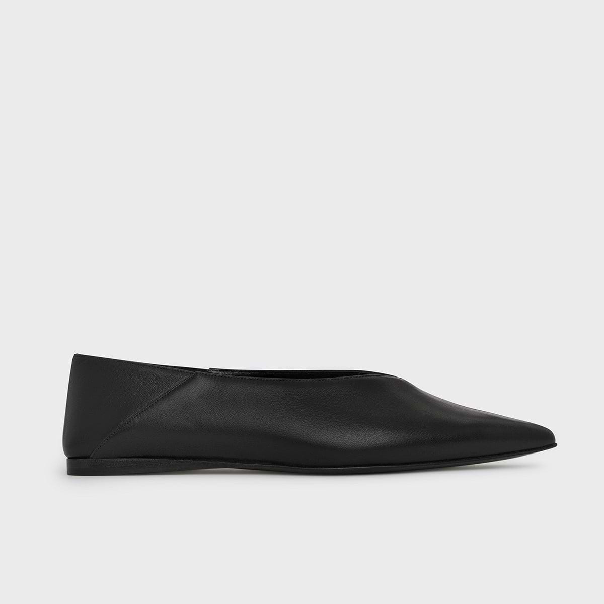 Pierre Hardy BALLERINE VITESSE, cuir d'agneau noir