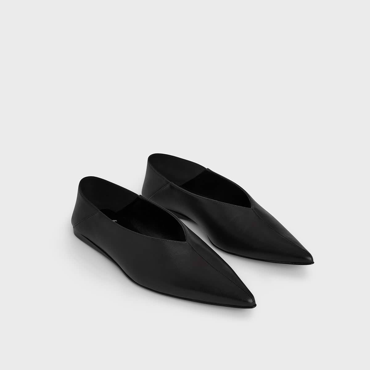 Pierre Hardy BALLERINE VITESSE, cuir d'agneau noir, vue 4