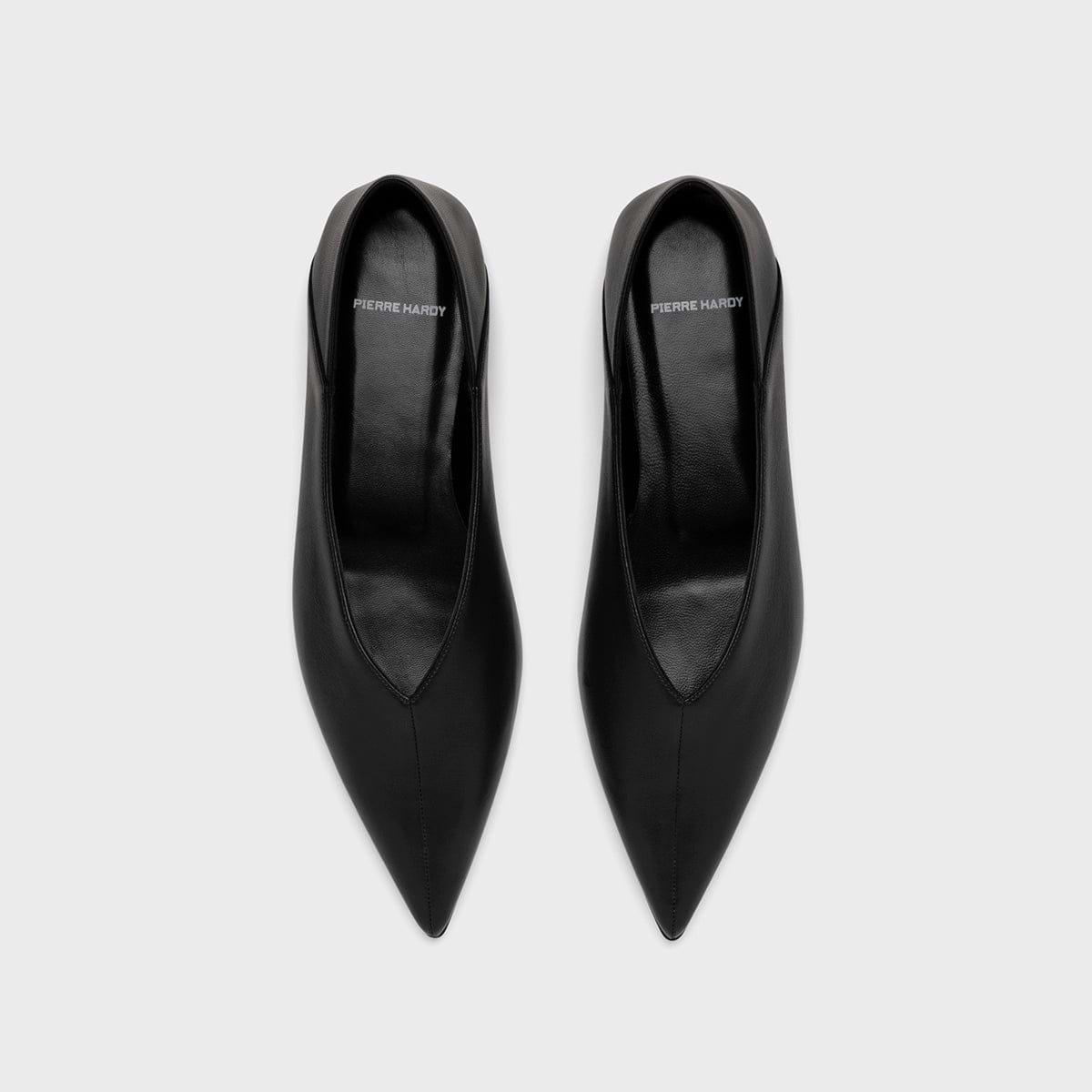 Pierre Hardy BALLERINE VITESSE, cuir d'agneau noir, vue 2