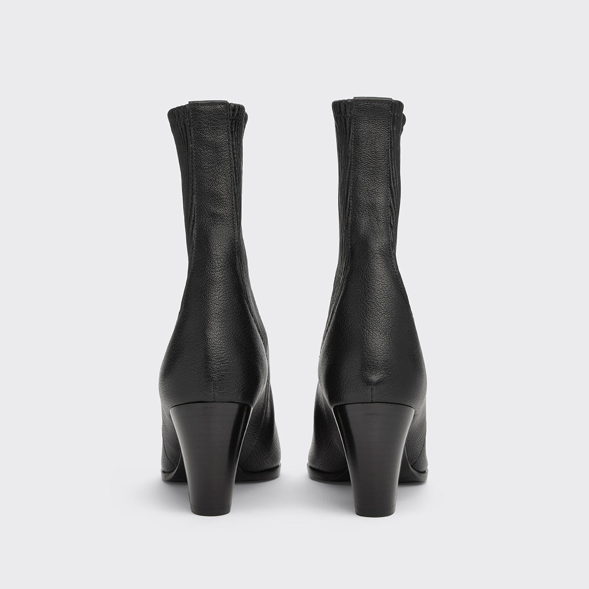 Pierre Hardy BOTTINES RODEO, cuir de chèvre grainé noir, vue 4
